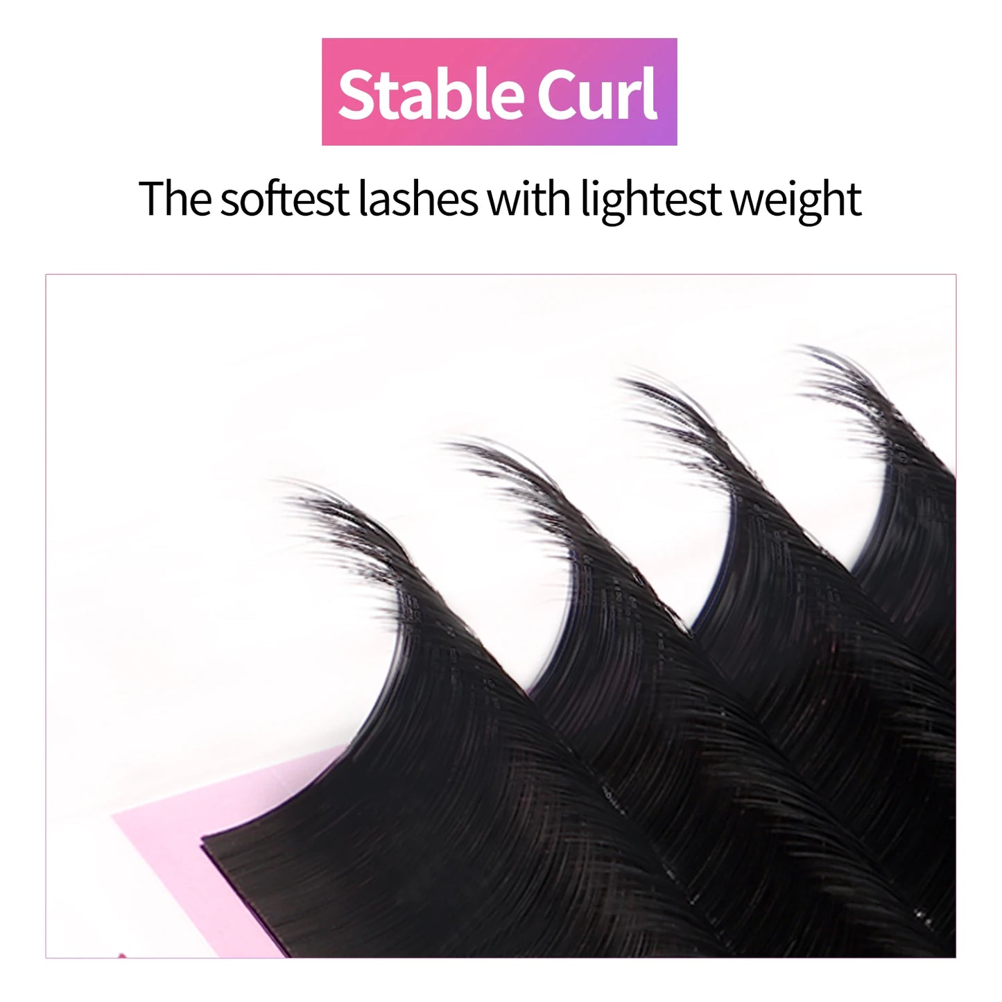 10 Cases/Lot Easy Fanning Eyelash Extensions