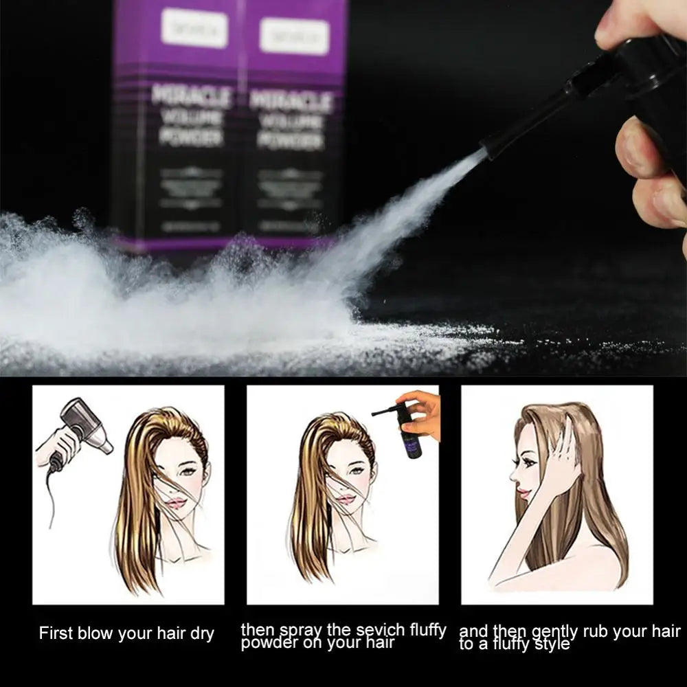 Miracle Fluffy Hair Powder Disposable Quick-drying Spray
