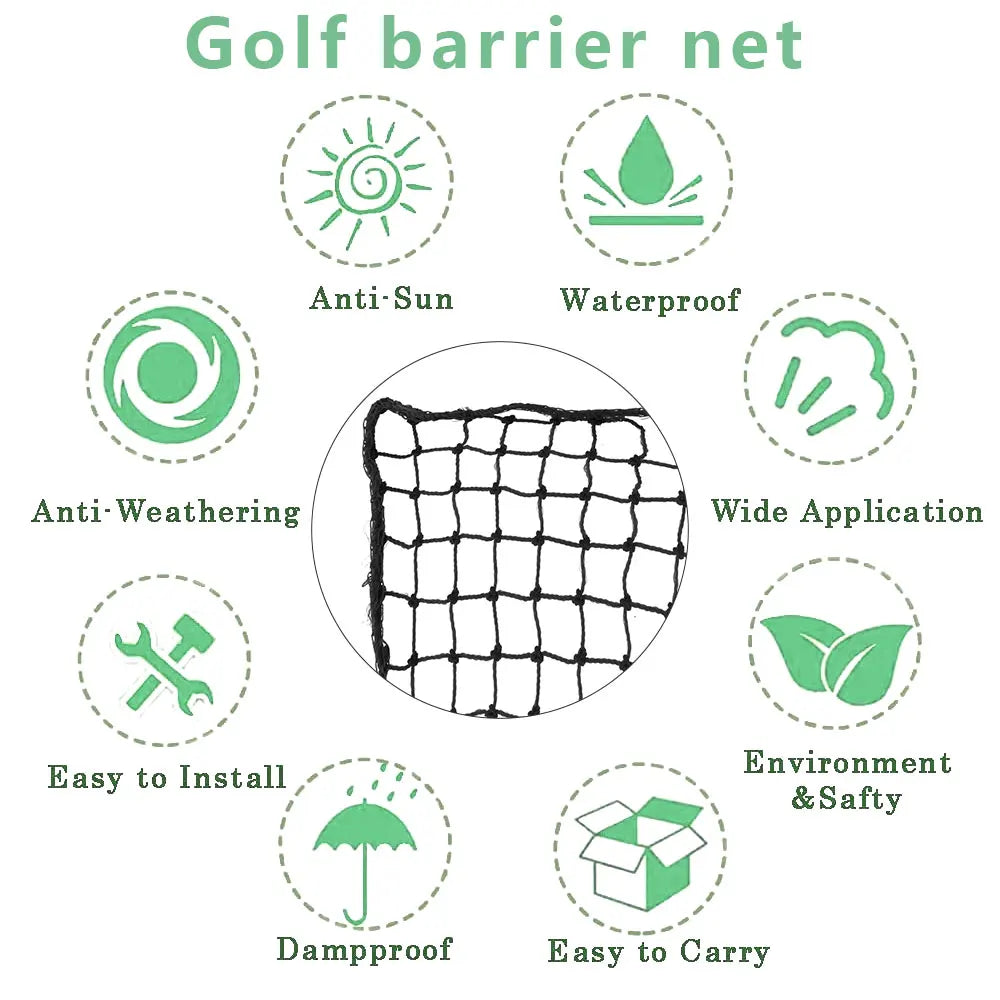 3 X 3 M Golf Practice Net Heavy Impact