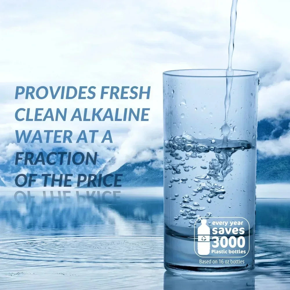 30 Cups Water Filtration Countertop Dispenser 2.5L