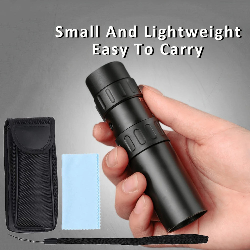 Professional Manual Focus Rubber Telescope for Camping, Concerts, Hiking, and Birdwatch