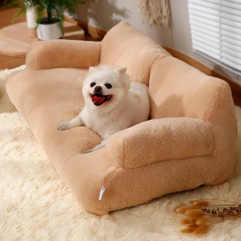 Plush Cat Dog sofa bed Washable