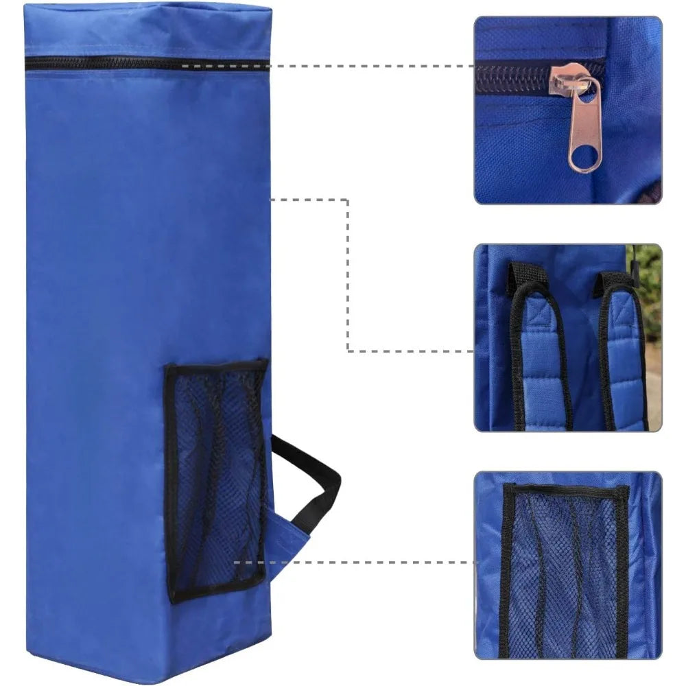 Outdoor Pop Up Canopy With 1 Sun Wall Bonus Backpack Bag Stakes and Ropes