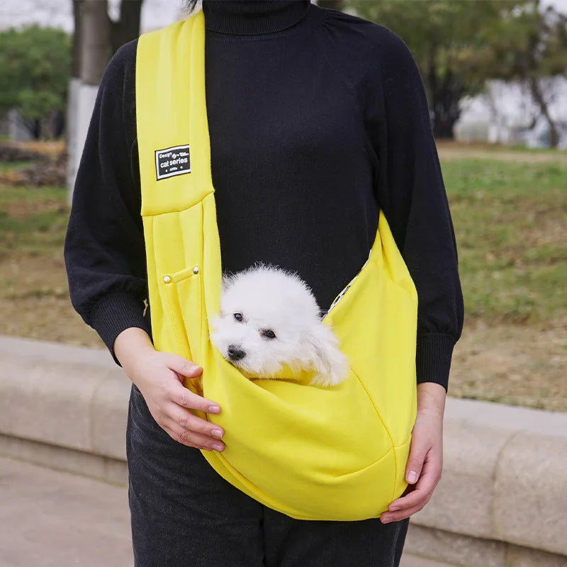 Cat Puppy Travel Comfort Sling Tote
