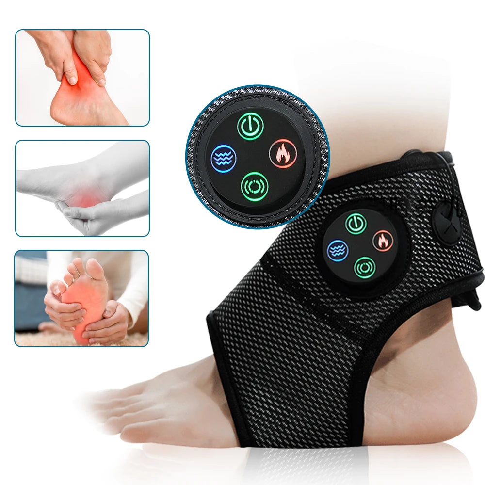 Smart Ankle Brace Foot Compression Air Massager Multifunctional Electric Vibration
