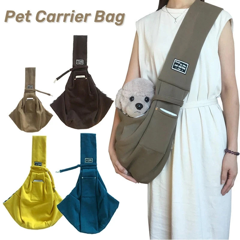 Cat Puppy Travel Comfort Sling Tote