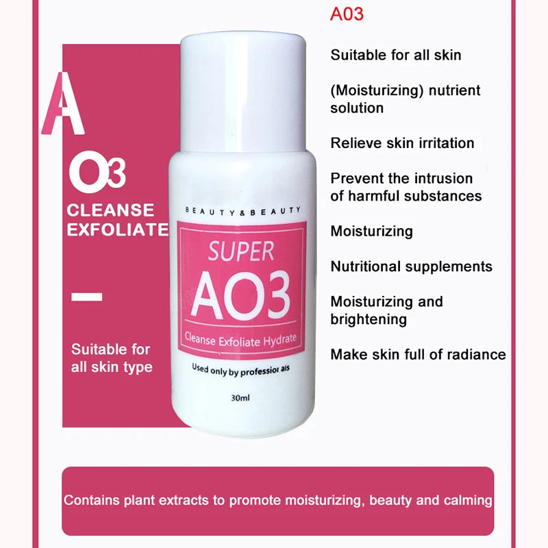 AS1 SA2 AO3 30ml High Concentrated Dermabrasion Solution For Beauty Machine