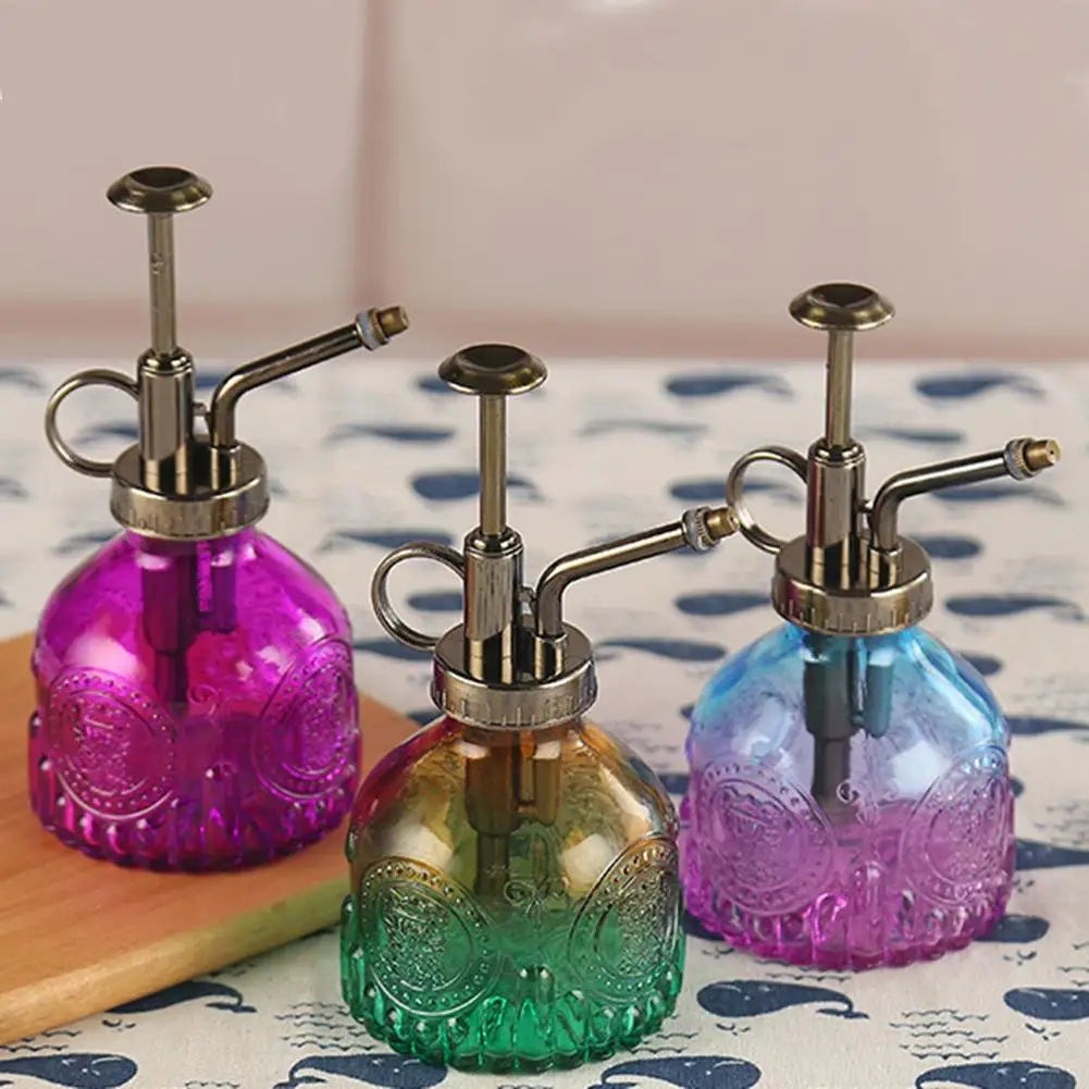 Nordic Style Vintage Glass Watering Cans