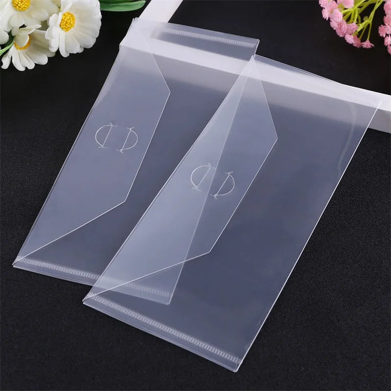 10~20Pcs/Set 24x10cm Portable Storage Bag for stamps and dies Clear Silicone