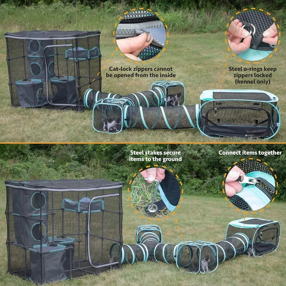 Indoor and Outdoor Mega Kit Cat Furniture