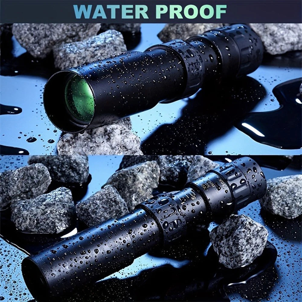 Professional Manual Focus Rubber Telescope for Camping, Concerts, Hiking, and Birdwatch