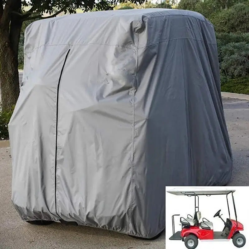 4 Passenger Waterproof Golf Cart Cover All-Season Protection