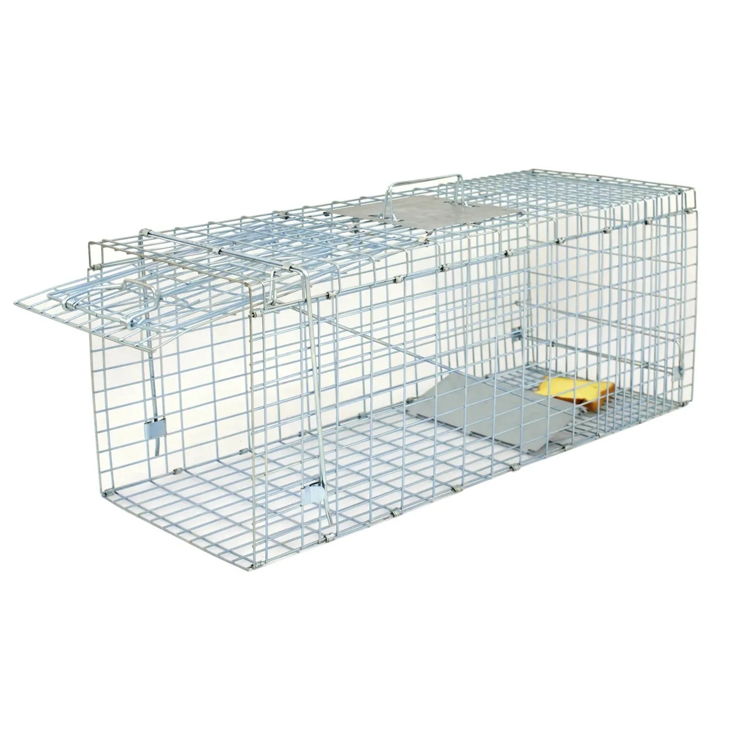 Live Animal Trap 32"X12.5"X12"Steel Cage Humane