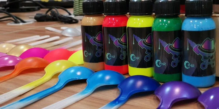 Airbrush Acrylic Paint for Nail Art Water Based 48 Colors