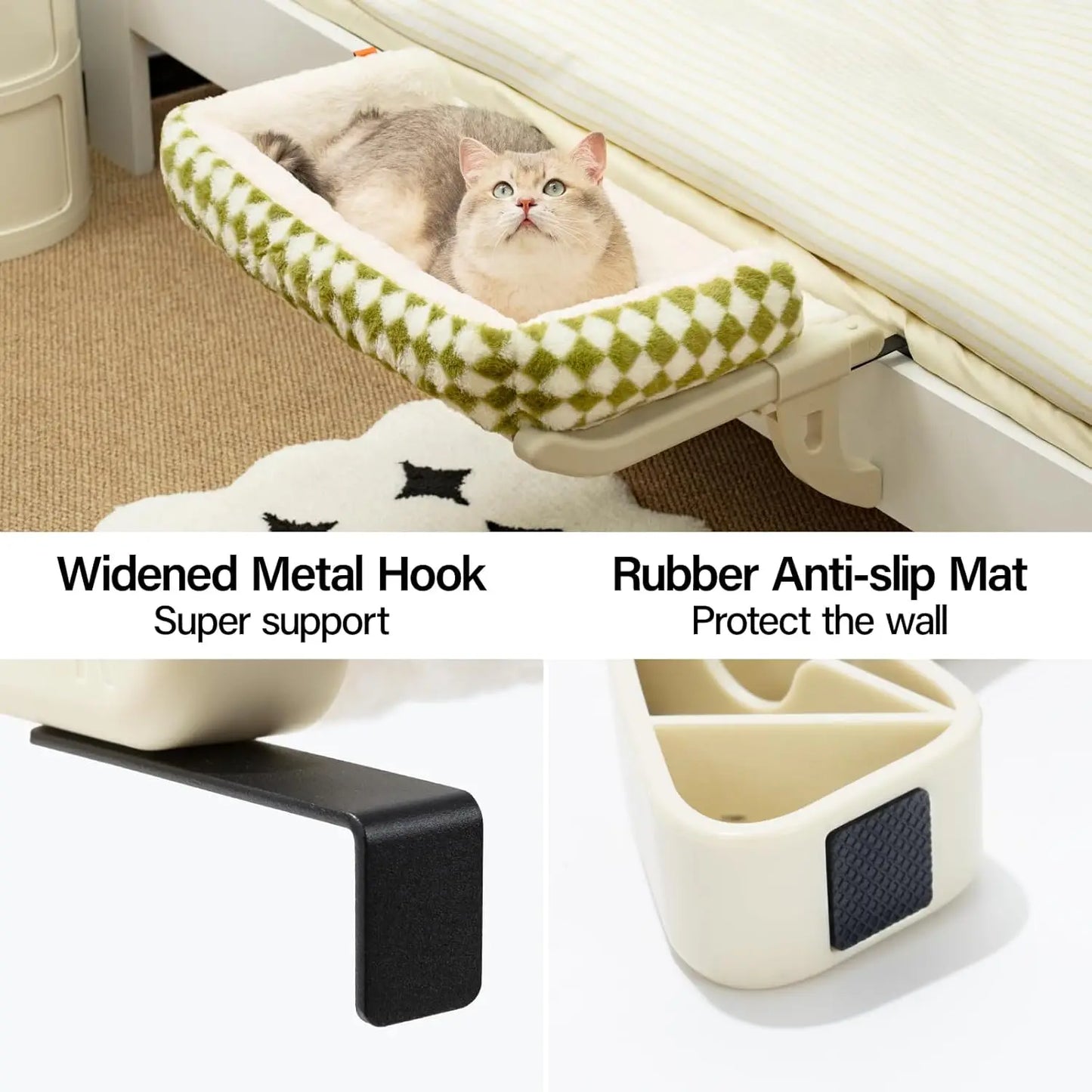 Cat Window Hammock with Removable Covers 30kg