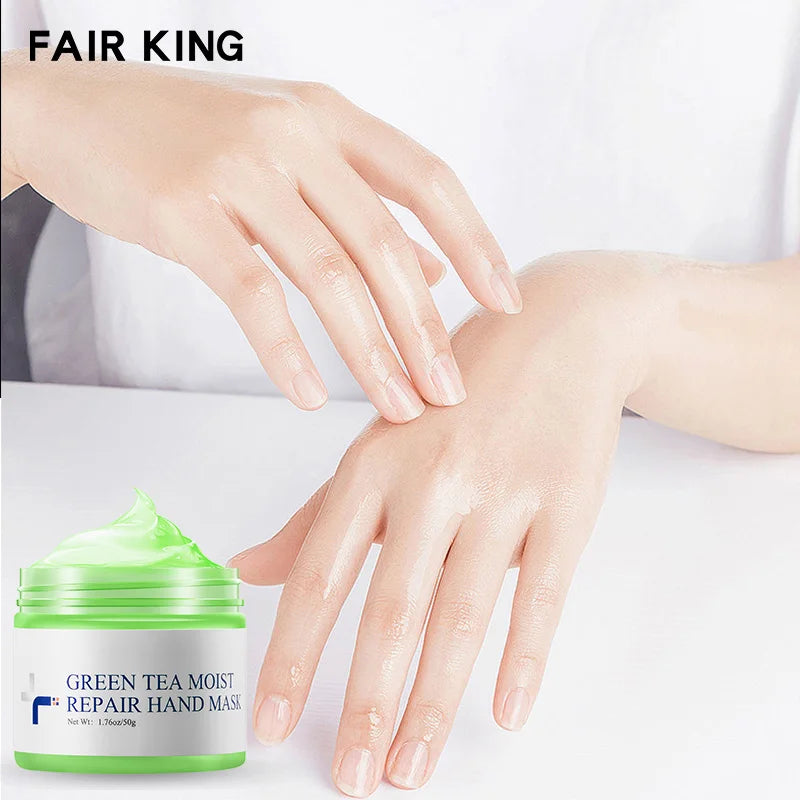 Green Tea Wax Hand Mask Moisture Anti-aging