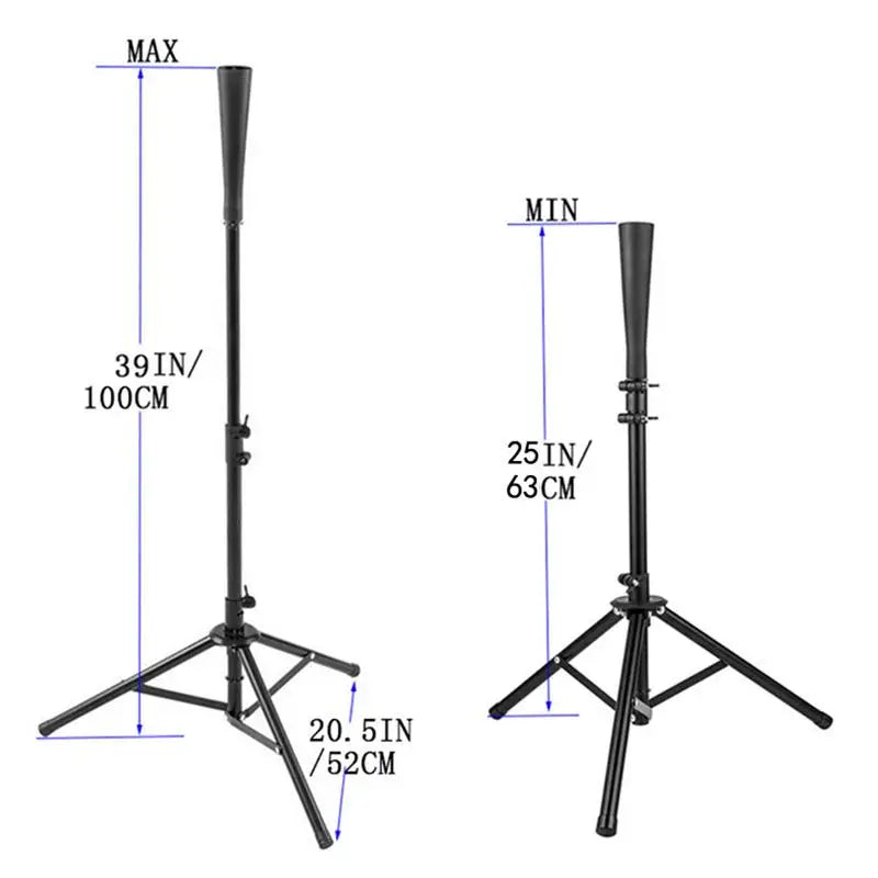 Adjustable Height Baseball Training Equipment