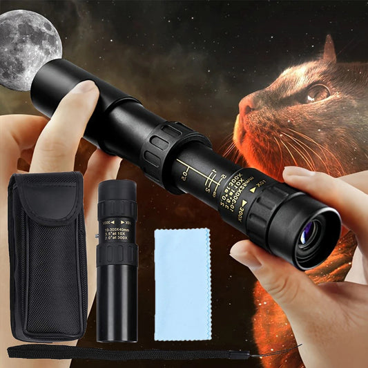 Professional Manual Focus Rubber Telescope for Camping, Concerts, Hiking, and Birdwatch