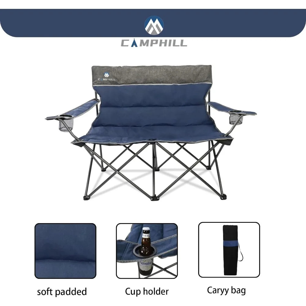 3-piece Camping set, With cup holders, supports up to 500 pounds