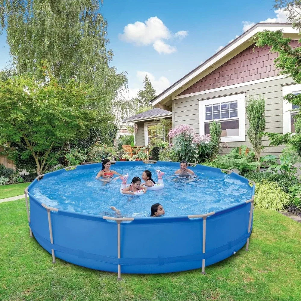 10ft X 30in Above Ground Swimming Pool Inflatable