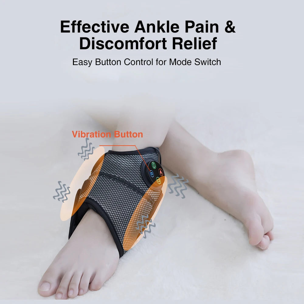 Smart Ankle Brace Foot Compression Air Massager Multifunctional Electric Vibration