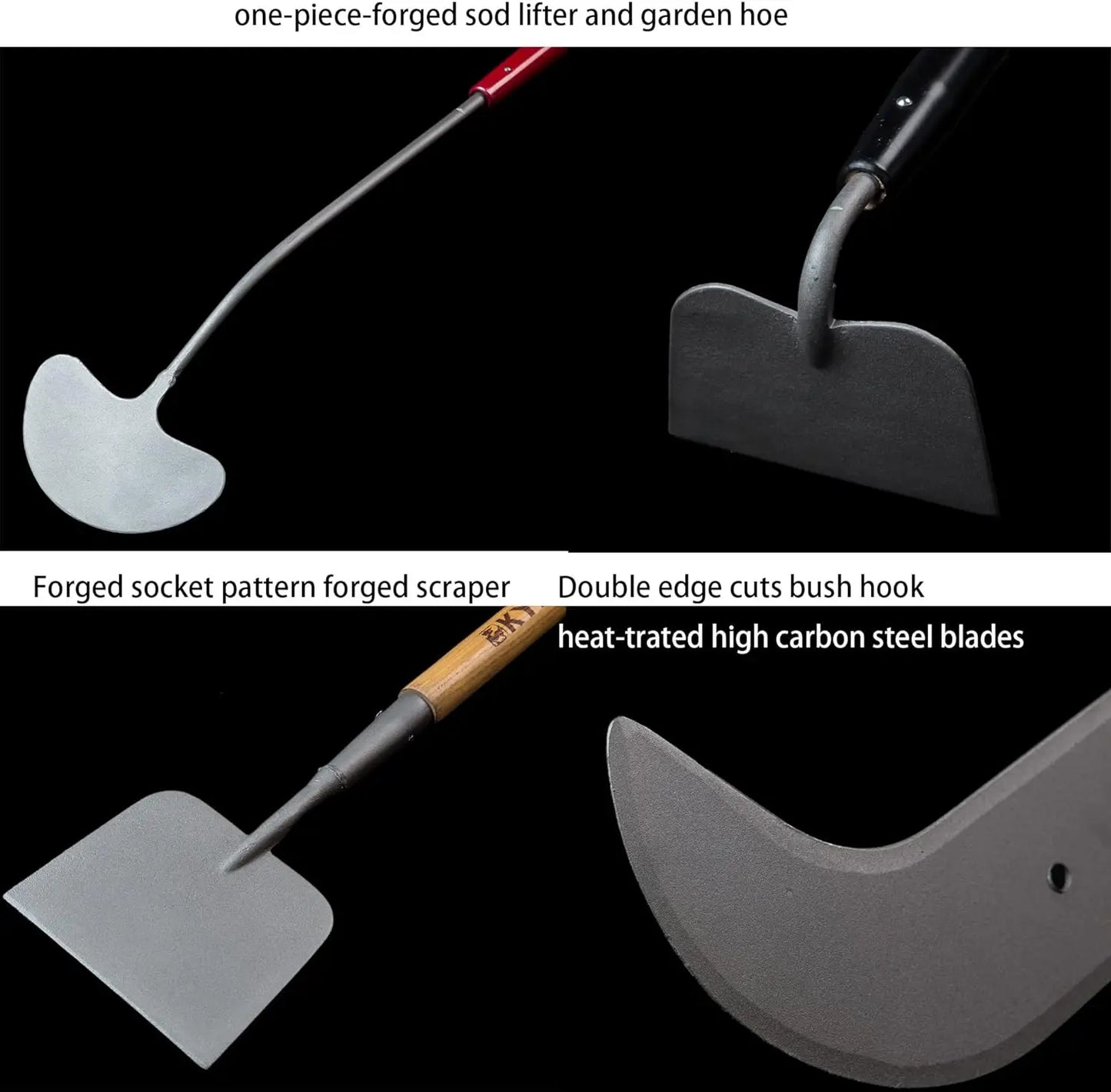 14-Gauge Heavy Duty Forged Garden Tools