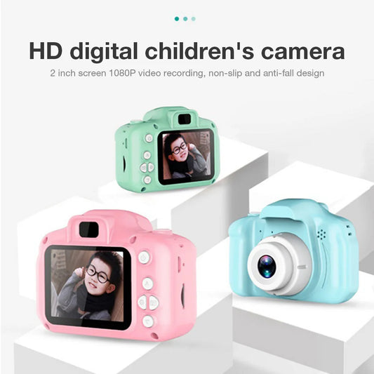 Kids Digital Vintage Camera1080P Projection Video