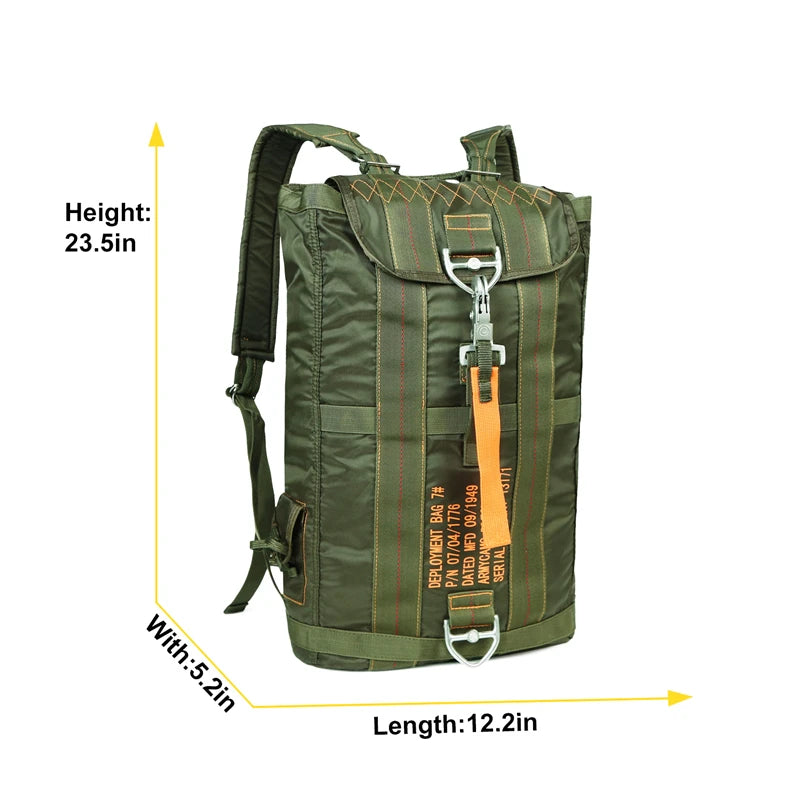 Durable All-purpose Lightweight Backpack Parachute Bag For Outdoor Hunting Hiking