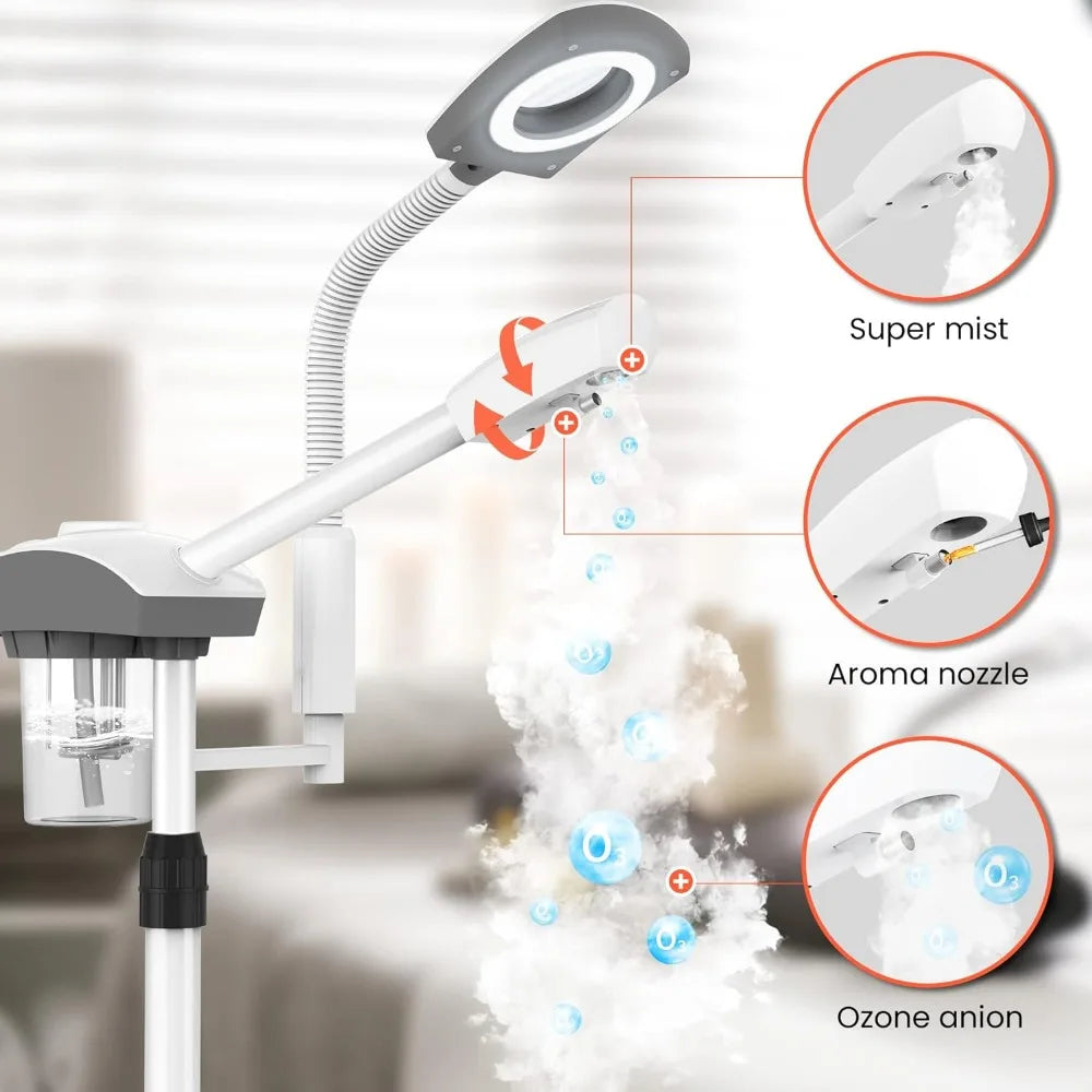 Professional Facial Steamer Tools for, Skin Care and Deep Cleaning