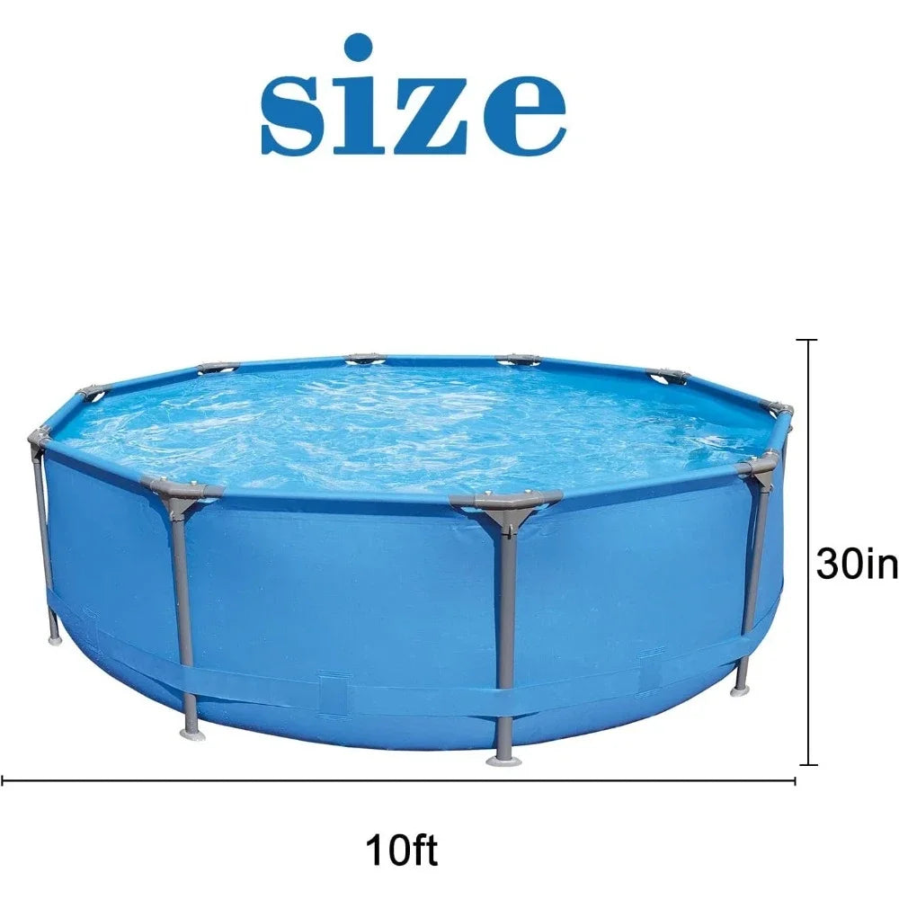 10ft X 30in Above Ground Swimming Pool Inflatable