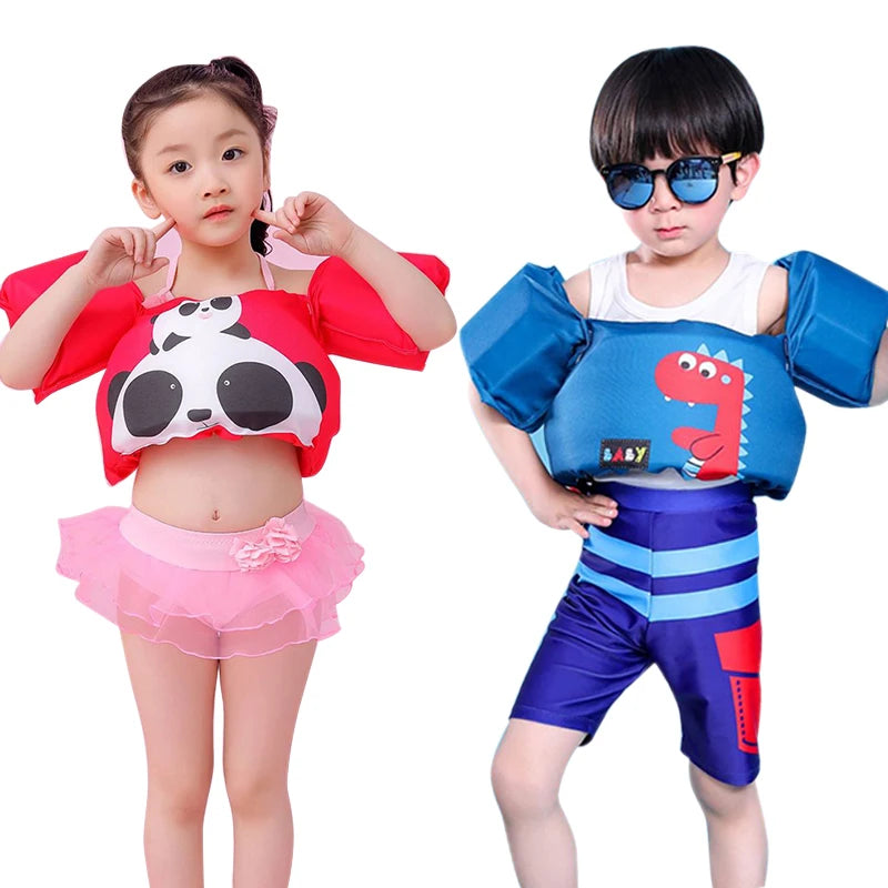 Kids Life Jacket Swimming Rings Baby Children Floating Vest