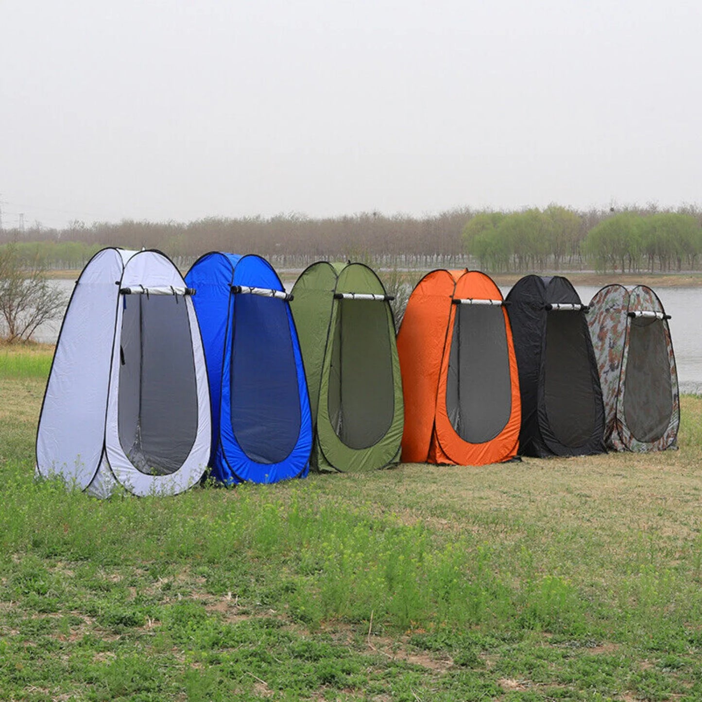 Pop-up Outdoor Camping Shower Tent Multiple Colors -