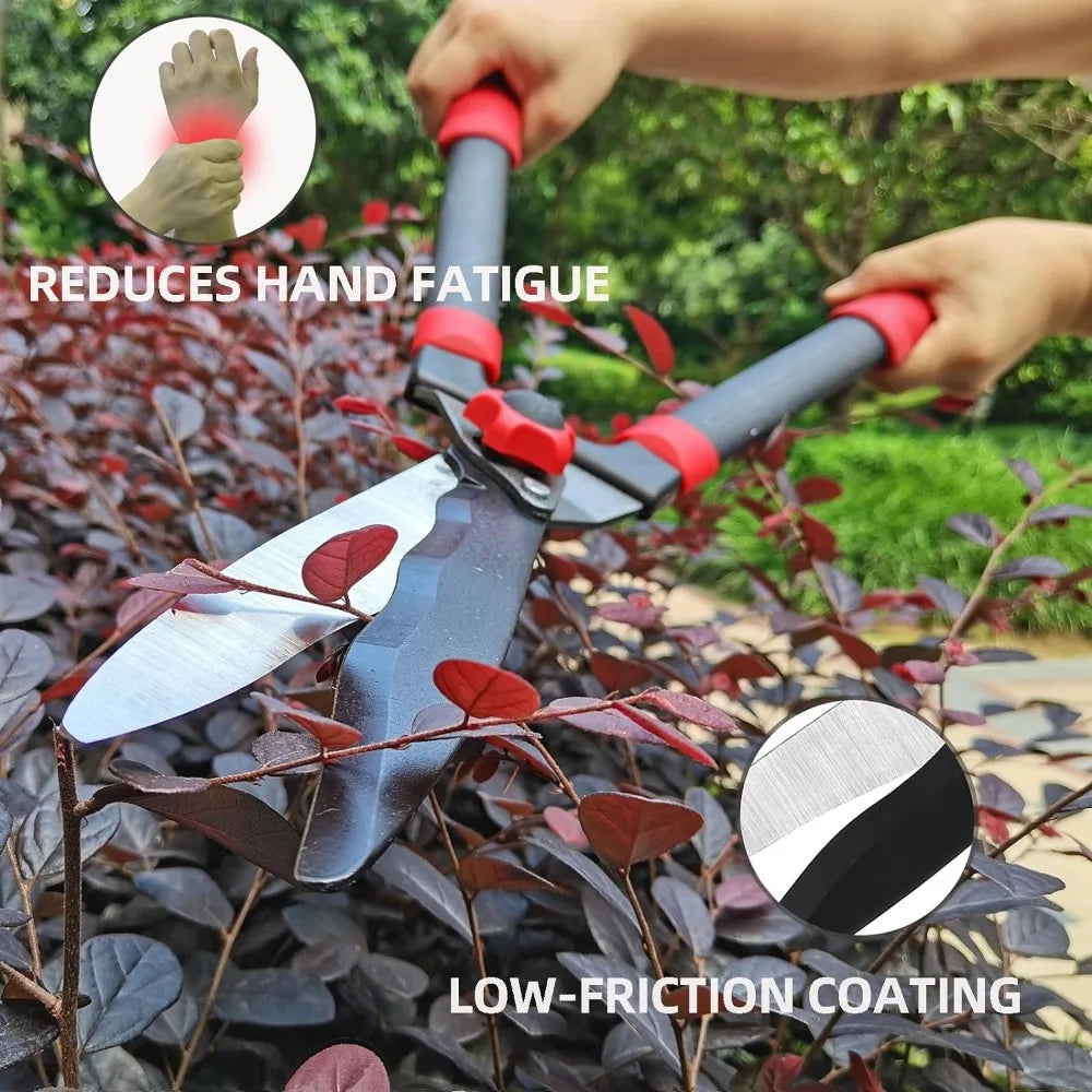 Loppers Hedge Shears & Pruners Combo Set Heavy Duty