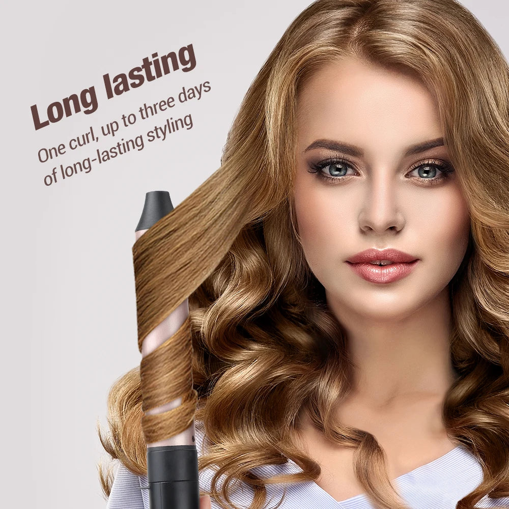 6 In 1 Electric Fast Heating Long-lasting Professional Hair Curler 9-32mm