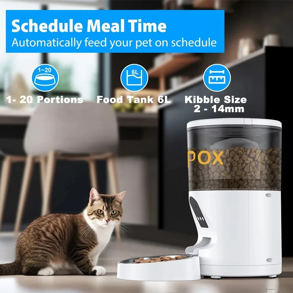 Programmable Automatic Cat and Dog Pet Feeder