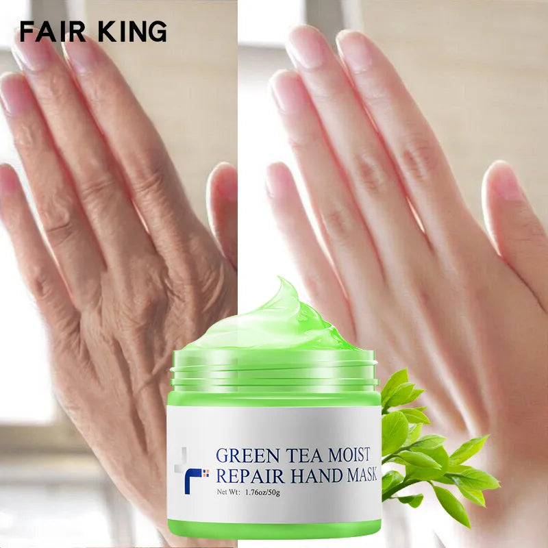Green Tea Wax Hand Mask Moisture Anti-aging