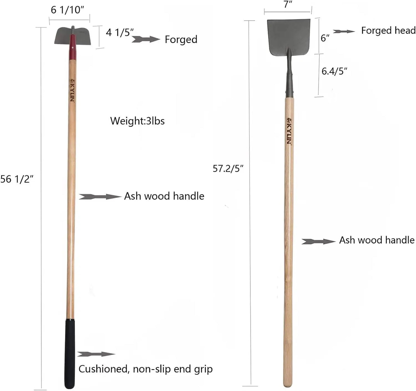 14-Gauge Heavy Duty Forged Garden Tools