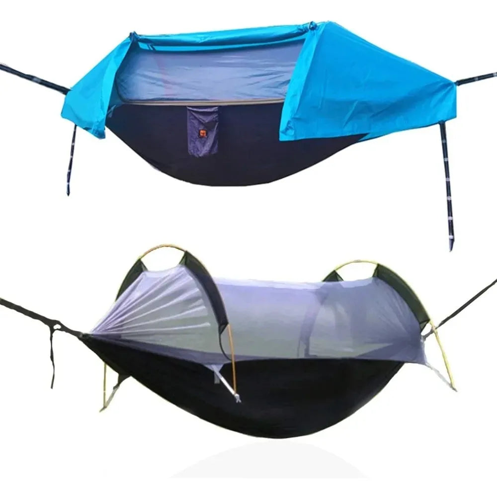 Camping Hammock with Mosquito Net and Rainfly, 2 Persons